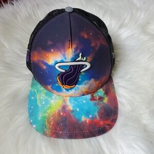 New Era Miami Heat Galaxy NBA snapback hat Medium/Large